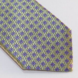 Extra Long Lanae Joy Silk Tie - Exclusive Private Label - Green Purple NEW